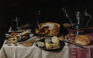 Still Life, about 1625 by Pieter Claesz