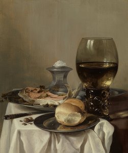 Still Life with Salt. Around 1640-45