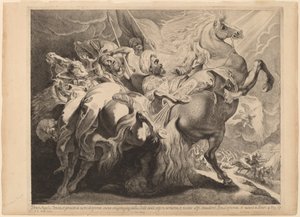 The Defeat of Sennacherib by Pieter Claesz Soutman after Sir Peter Paul Rubens