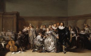 An Elegant Company by Pieter Codde