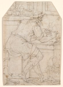 Artisan at Work by Pieter Coecke van Aelst