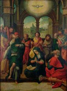 Descent of the Holy Ghost by Pieter Coecke van Aelst