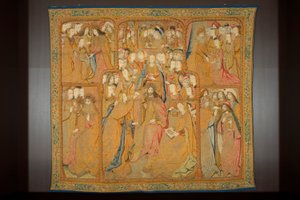 Flemish Tapestry. Annunciation, c.1502-04 by Pieter Coecke van Aelst