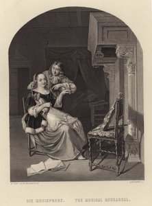 The Musical Rehearsal by Pieter Cornelisz van Slingelandt
