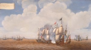 The First Battle of Öland on 31 May 1564, Second Half of the 17th century by Pieter Cornelisz van Soest