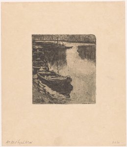 Moored Rowboats