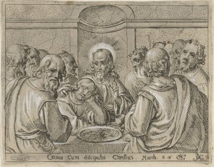 The Last Supper by Pieter Feddes van Harlingen