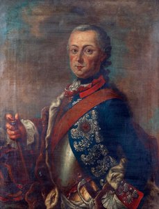 Portrait of Frederick II of Prussia by Pieter Frederik de la Croix