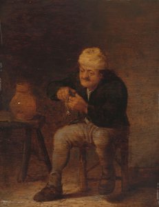 The Herring-Eater by Pieter Harmansz Verelst