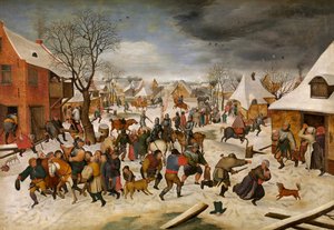 The Massacre of the Children at Bethlehem by Pieter III Brueghel