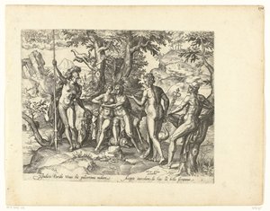 Judgment of Paris by Pieter Jalhea Furnius