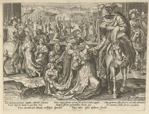 Reconciliation Between the Sabines and the Romans (Scenes from Roman History)