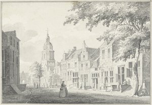 Village Street in Buren by Pieter Jan van Liender
