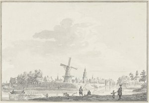 View of the City of Buren by Pieter Jan van Liender