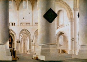 Interior of the Great Church of Haarlem by Pieter Jansz Saenredam