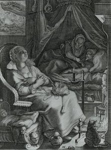 Nocte Vacant Curis Animi by Pieter Jansz Saenredam