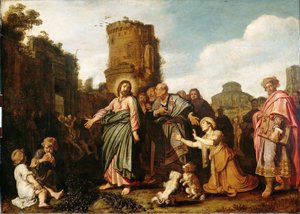 Christ and the Woman of Canaan (Matthew 15:21-21; Mark 7:24-30)