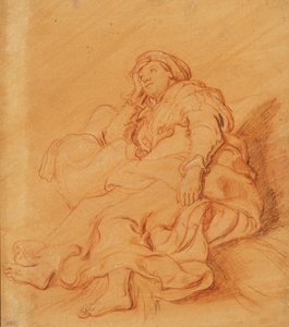 Study of the Figure of Rachel by Pieter Lastman