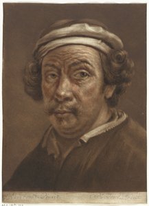 Portrait of Rembrandt van Rijn by Pieter Louw