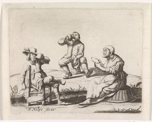Three Farmers by Pieter Nolpe