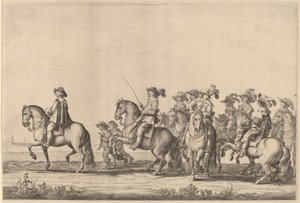 Entry of Marie de Medici into Amsterdam (plate 2 of 6) by Pieter Nolpe