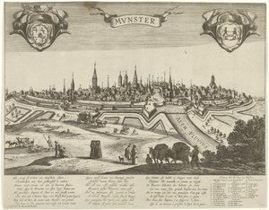 Panorama of Münster by Pieter Nolpe