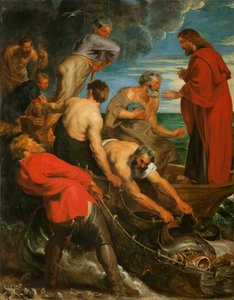 The Miraculous Draught of Fishes Triptych (central panel)