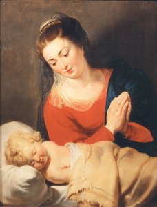 The Virgin Adoring the Sleeping Child by Pieter Paul Rubens