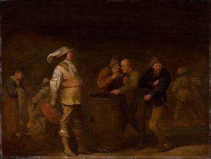 The Yielding of War Booty, c. 1635 by Pieter Quast