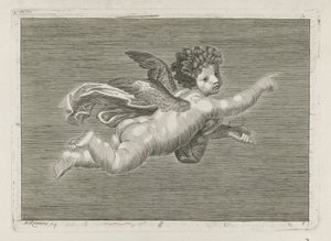 Pointing Putto by Pieter Romans