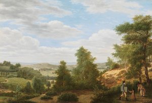 View of the Valley of Montmorency near Saint-Leu-la-Forêt