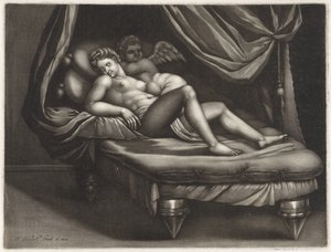 Cupid and Psyche by Pieter Schenk (I)
