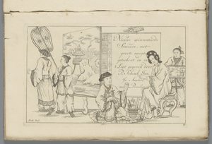 Chinese Illustrator and Other Chinese Figures (Newly Invented Chinese Figures with Great Effort Drawn and Published by P. Schenk Jr., Second Part)