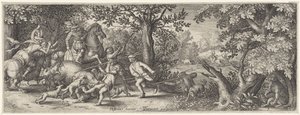 Bear Hunt by Pieter Serwouters