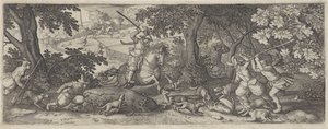 Fox Hunt by Pieter Serwouters
