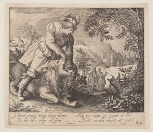Samson and the Lion