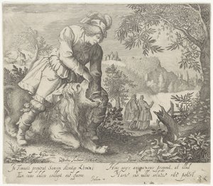 Samson and the Lion
