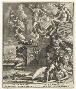 Title Page for: Europische Mercurius Veertiende Stuk Eerste Deel, 1703 by Pieter Sluyter