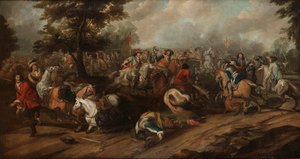 The Battle of Breitenfeld by Pieter Snayers
