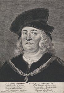 Portrait of Theophrastus Paracelsus, 1615-43 by Pieter Soutman