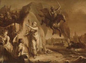 Perseus and Andromeda by Pieter Symonsz. Potter