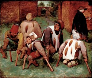 The estropies Group of disabled characters by Pieter Bruegel the Elder