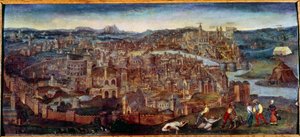 View of Rome by Pieter Bruegel the Elder