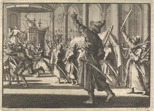 The Poles in the Riddarholm Church in Stockholm by Pieter Van der Aa