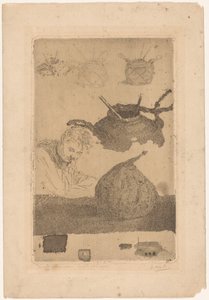 First Etching Trials by Pieter Willem van Baarsel (signed by artist)