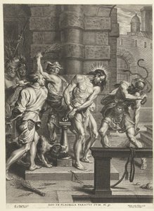 Scourging of Christ by Soldiers by Pieter de Bailliu (I)
