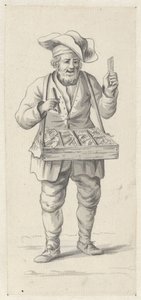Street Vendor with Combs and Needles