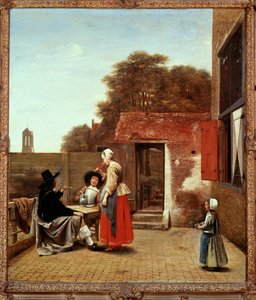 A Dutch Courtyard