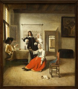 The Drinker by Pieter de Hooch