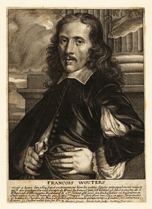 Portrait of Frans Wouters by Pieter de II Jode
